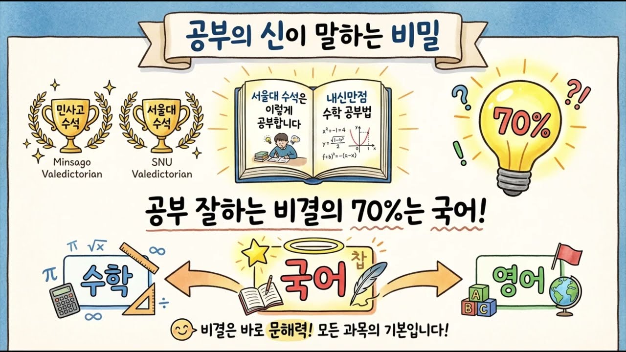 서울대 수석이 밝힌 공부 1등의 비밀 | 70%는 국어였습니다 | 김태훈 작가 | 중학생 부모 필수 시청 | 서울대 수석은 이렇게 공부합니다 | 내신만점 비법