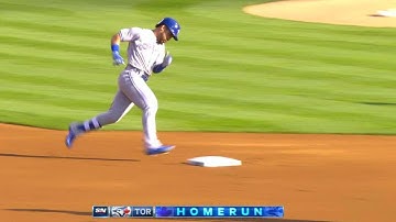 TOR@COL: Travis opens scoring with solo homer