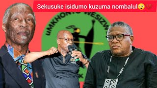 SEKUVELE OKUMANGAZAYO MAYELANA NO JACOB ZUMA NO FIKILE MBALULE BESUSA UDLAME..