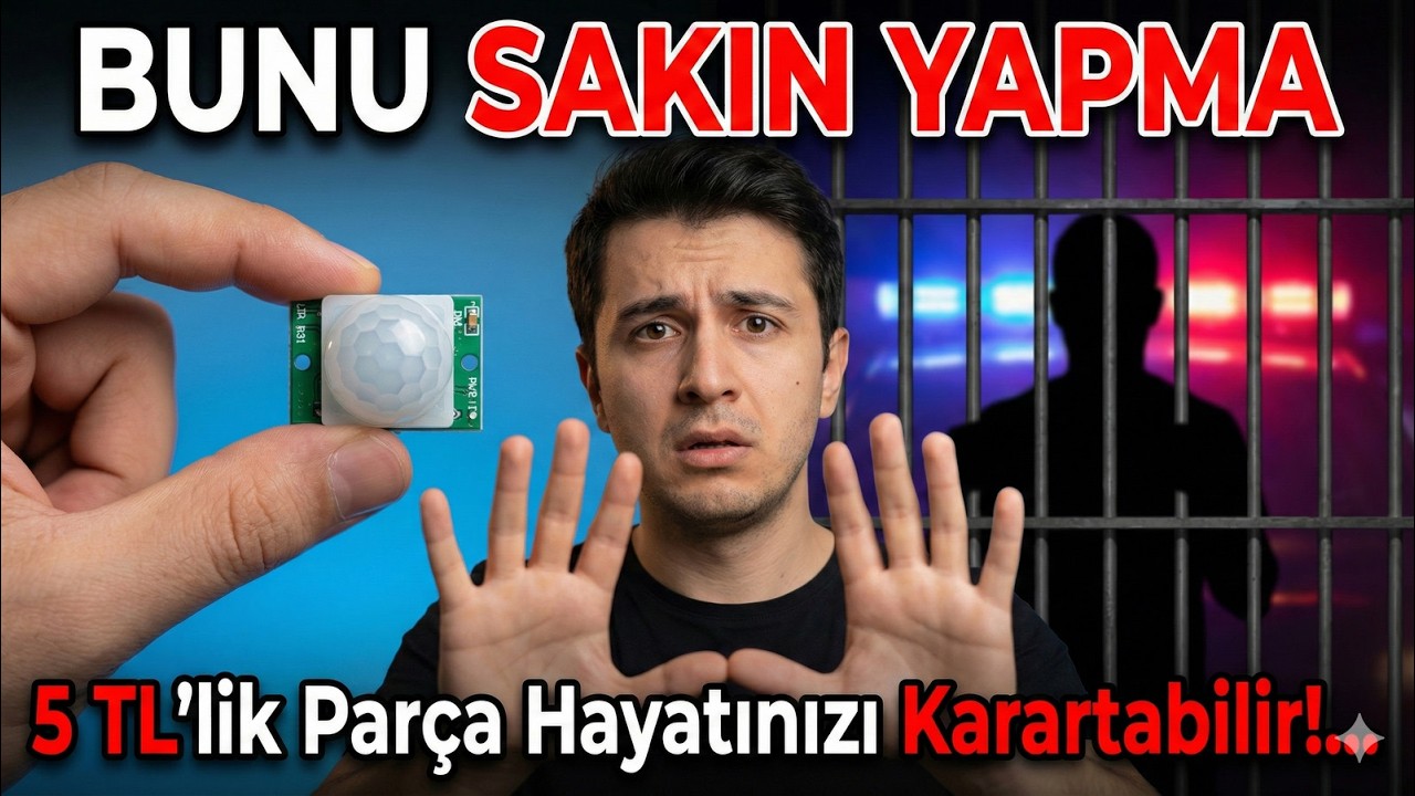 Bu Sensör Sizi Hapse Sokabilir!...