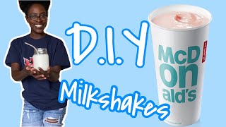 Diy Mcdonalds Milkshakes Recipe Quick & Tasty