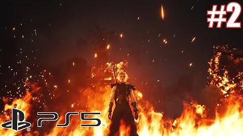 Final Fantasy7 Remake Intergrade Chapter 2 Part 1 - PS5 Gameplay Performance Mode 60Fps