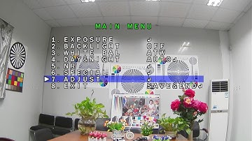 Professional 3.0mp AHD with OSD