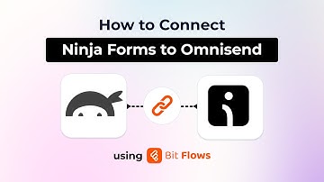 How to Connect Ninja Forms to OmniSend Using Bit Flows | WordPress Automation Tutorial