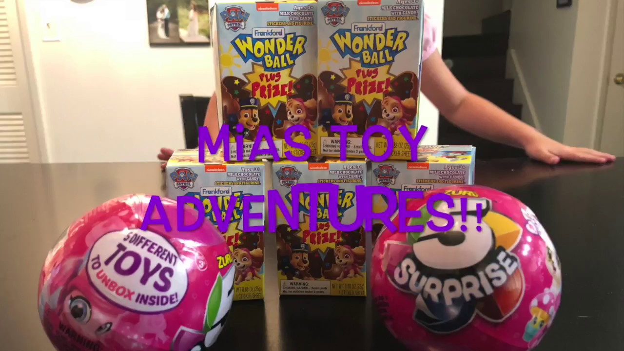 TOY REVIEW PAW PATROL WONDERBALL CANDY YouTube