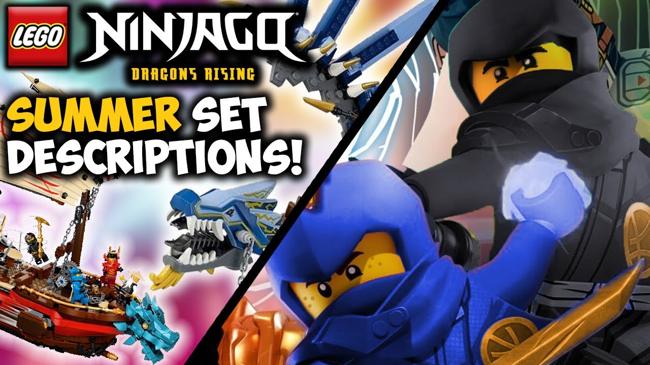 New LEGO NINJAGO summer 2024 set names rumoured