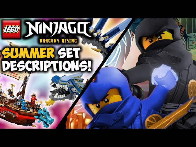 LEGO Ninjago Summer 2023 sets revealed in time for the new Dragons Rising  season! - Jay's Brick Blog