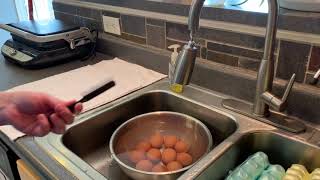 How To Wash Farm Fresh Eggs