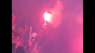 17 084 Choreo Pyro Support During Match Újpest Budapest Ferencváros Budapest 23 07 2017 