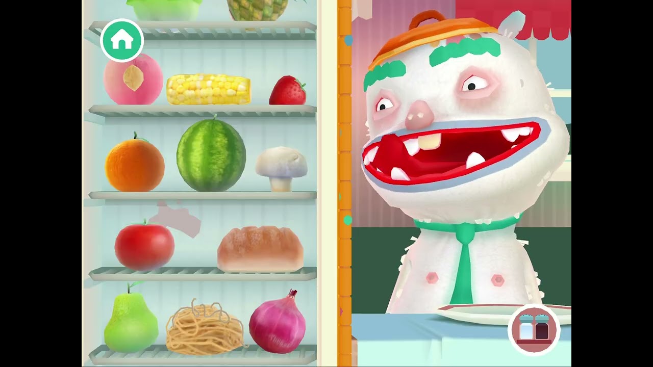 15th Video SPECIAL | Toca Boca Yeti Tries The WEIRDEST FOOD COMBINATIONS | App Name: Toca Boca Jr