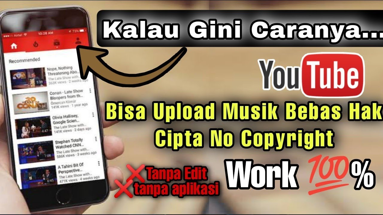 Cara Upload Musik Lolos Hak Cipta Upload Lagu Tanpa Copyright‼️ Work 100 Berhasil 2024 YouTube