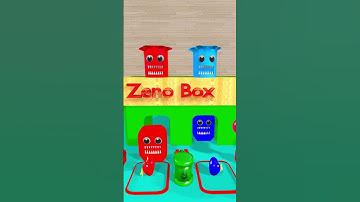 Cubes 3D Animation Short 💖💚 , Cute 3D Cubes Animation