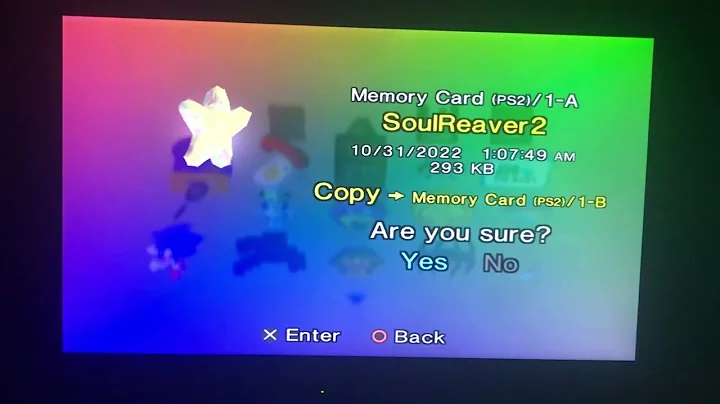 Prototype/placeholder Ps2 save icon