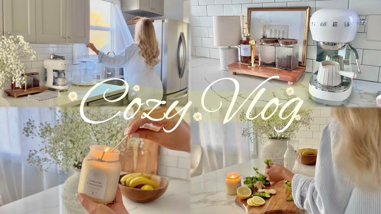 УЮТНЫЙ VLOG🏡🌼  покупки для дома, уборка кухни, полезные рецепты, домашний уют✨
