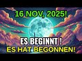 8 SELTSAME Ereignisse Werden Vom 14 Bis 17 November 2025 Stattfinden Vorsicht MONDSCHIEBUNG