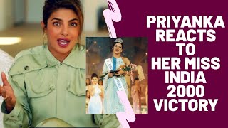 Priyanka Chopra Reacts To Her Femina MISS INDIA ЁЯСС VICTORY!