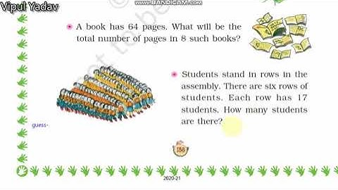Mathematics class-3 chapter-9 How Many Times? Page-138
