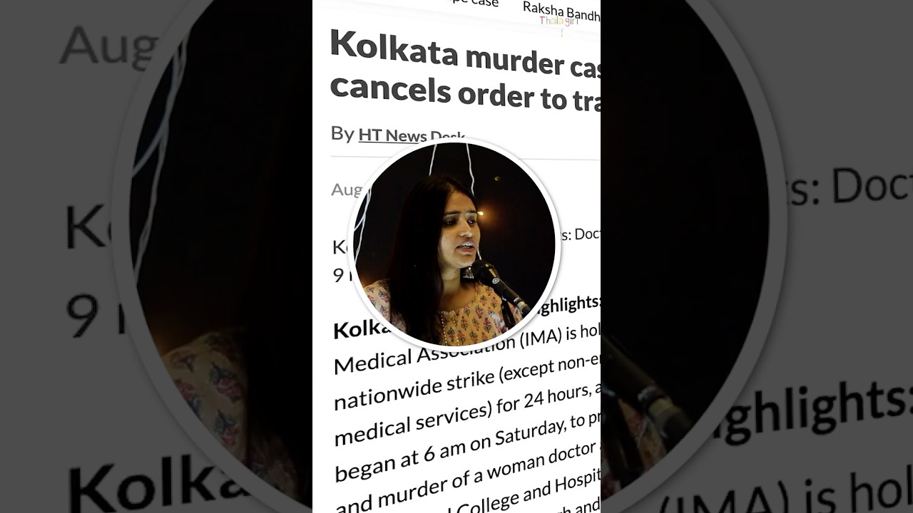 Eye opening video on Crime against women #kolkatanews #hindipoetry