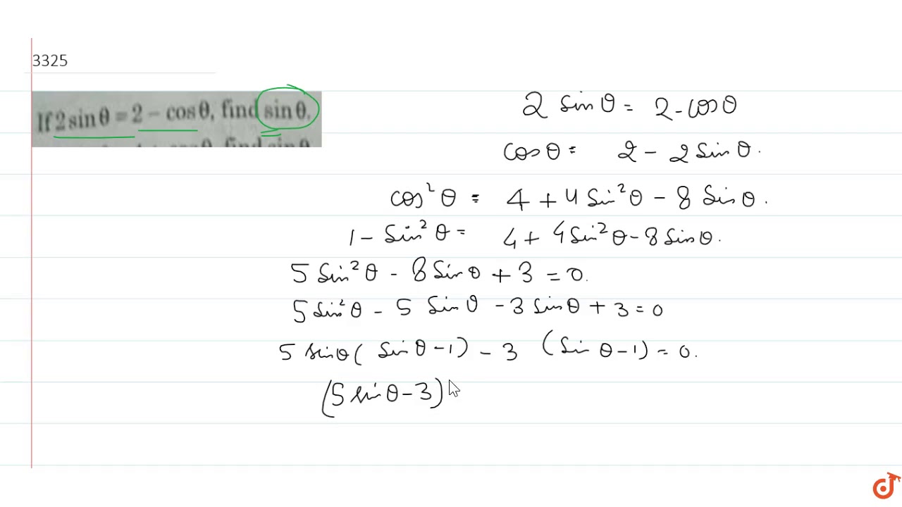 How To Find Sin Theta : This is a video on how to calculate the sin