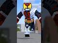 マイクラ世界の仮面ライダーキバ #shorts