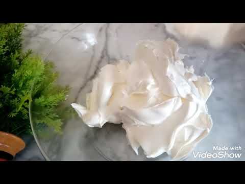 كريمة الزبدة على طريقة محلات بيع المرطبات تصنيف تونسية