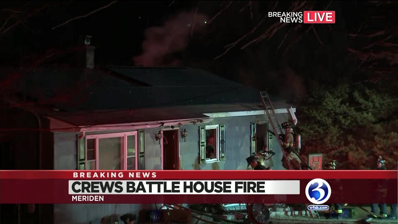 VIDEO: Firefighters respond to Meriden fire - YouTube