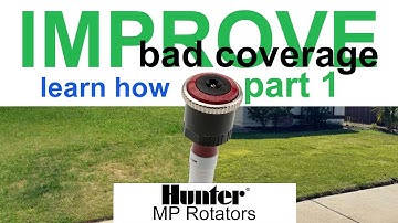 Improve lawn sprinkler coverage with Hunter MP Rotators | Part 1 | Design series