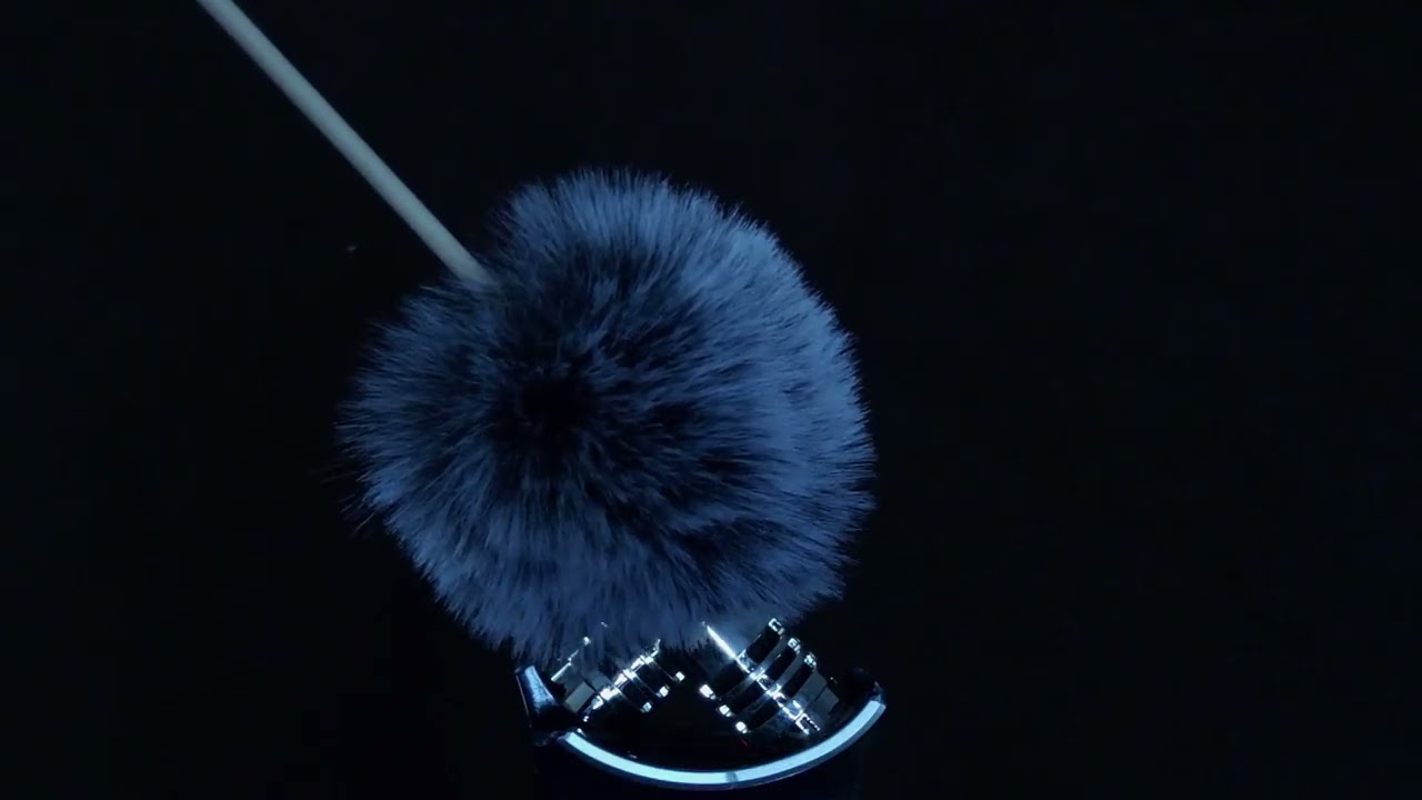ASMR Mic Brushing for Sleep 😴 No Talking | Relaxing Brush Sounds & Brain Tingles