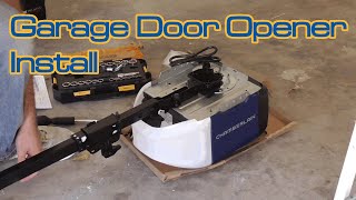 Chamberlain Chain Drive Garage Door Opener Overview & Install