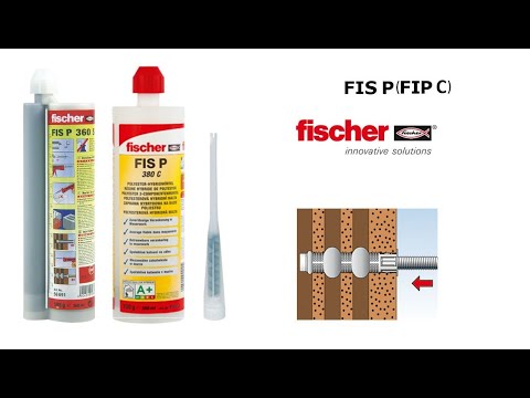 Химический анкер FIP C 300 T (Полиэстер), Фишер, 534425, видео 1