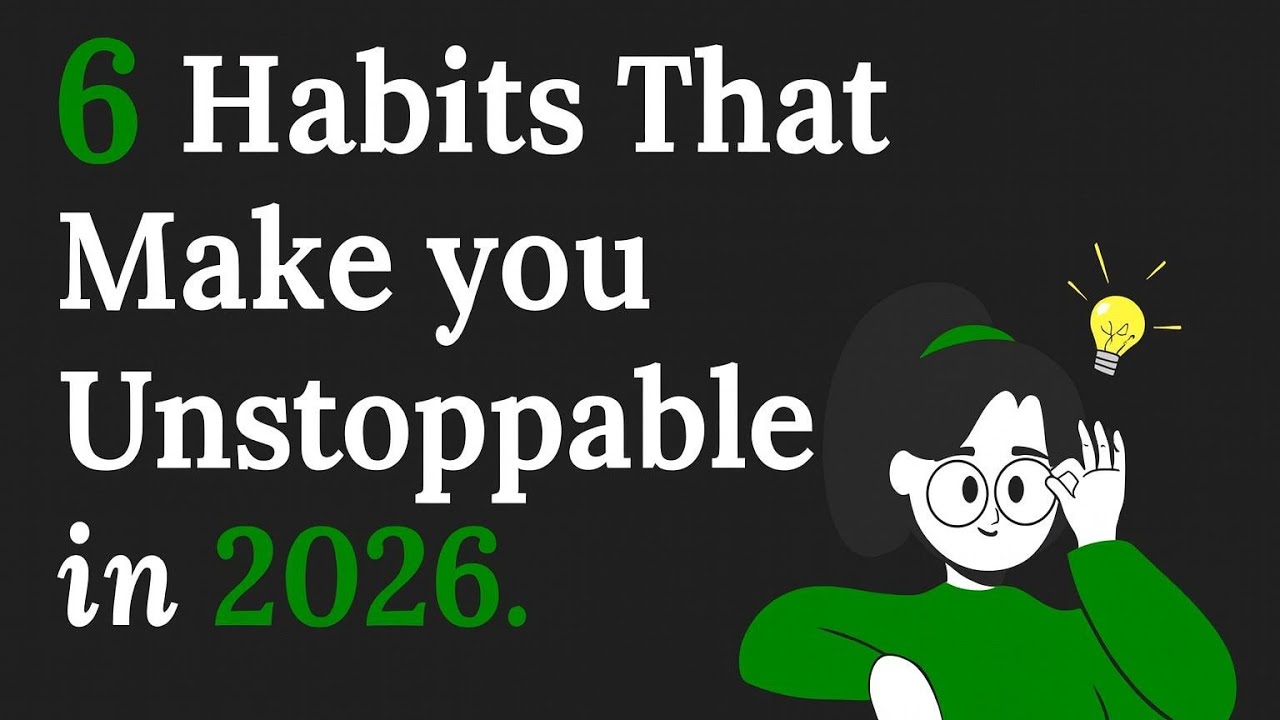 6 Habits That Makes You Unstoppable in 2026 - YouTube