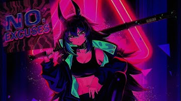 No Excuses - Cyber Synthwave -  Motivational