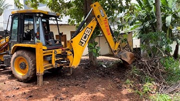 Jcb 3dx removing grass around stem of tree #jcb #jcb3dx #jcbcartoon #jcbmachine #jcbtractor #jcb4dx