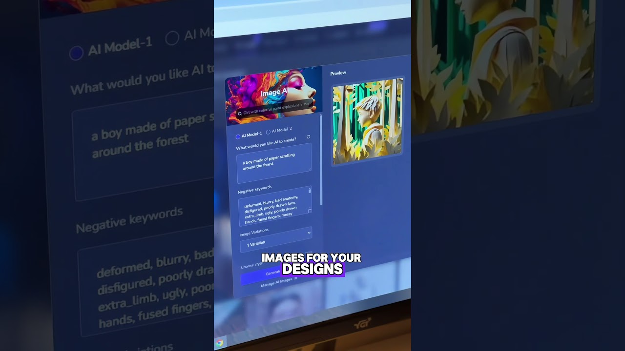 ClickDesigns AI Tips! #aiimages #graphicdesign #ai #design