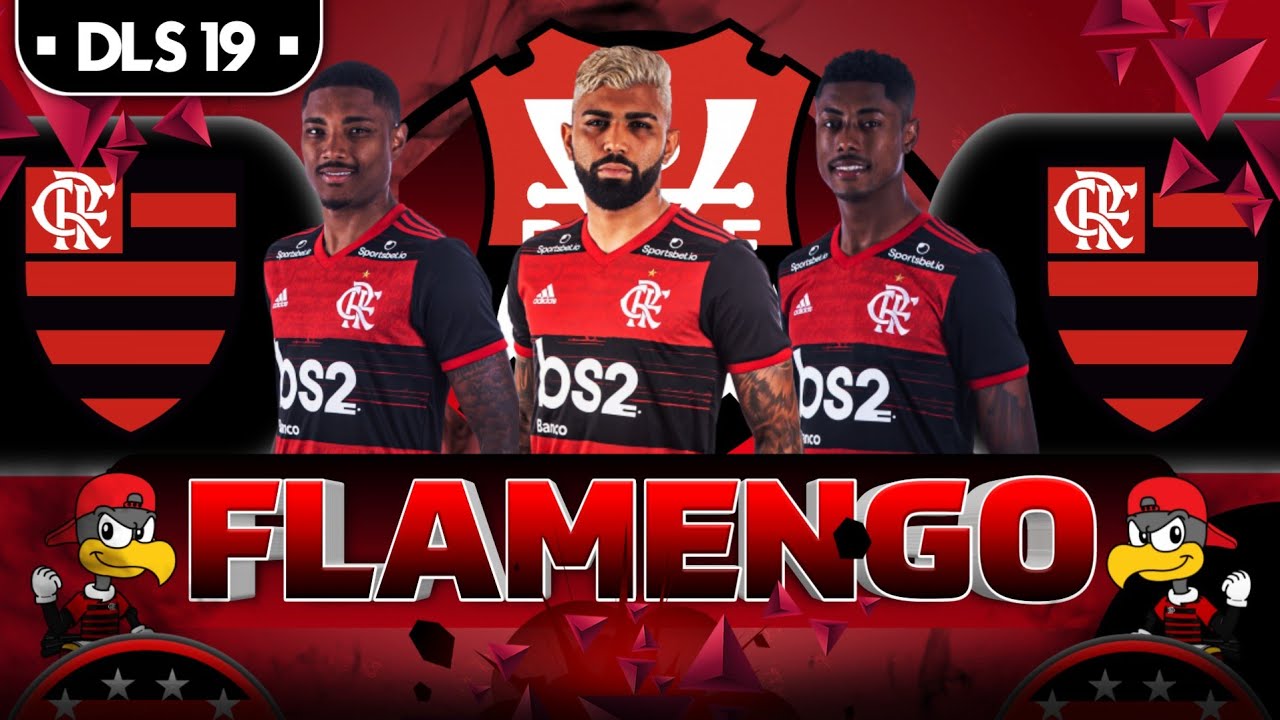 Time do Flamengo pra Dream League Soccer 2019!