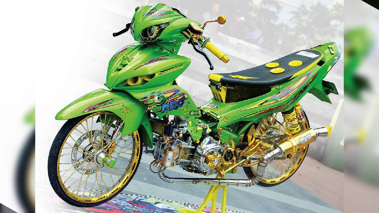  modifikasi motor jupiter z  paling keren di indonesia YouTube