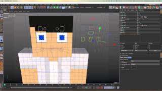Speed Rigging Minecraft Cinema 4d
