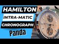 HAMILTON Intra-Matic Chronograph Watch Review| HAMILTON PANDA DIAL AUTOMATIC WATCH