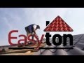 Монтаж фібро-цементної черепиці "Easyton"