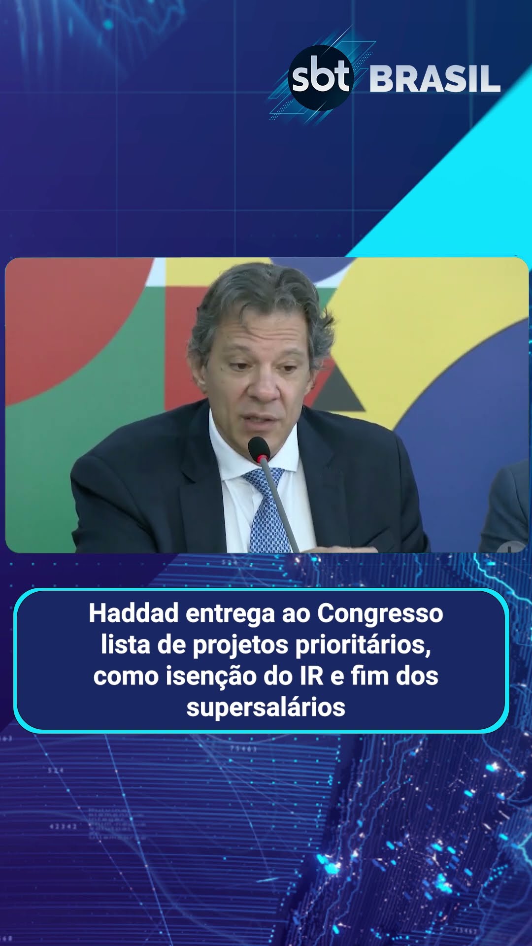 De reforma no Imposto de Renda a devedor contumaz; veja propostas de Haddad | SBT Brasil (05/02/25)