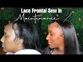 LACE FRONTAL SEW IN MAINTENANCE | START TO FINISH | PRESIDENTIALLILLY ✨