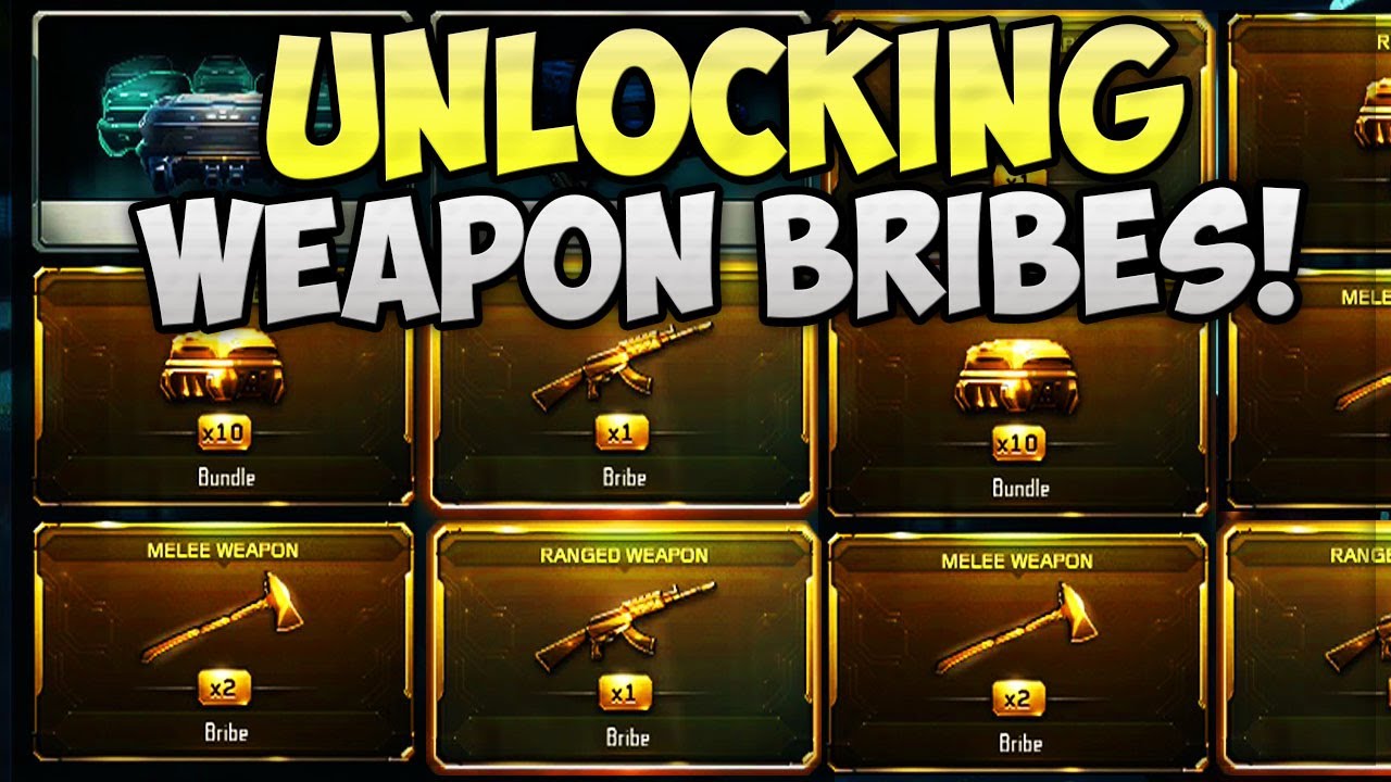 UNLOCKING ALL WEAPONS!! BO3 WEAPON BRIBE & GUN CONTRACTS (BLACK OPS 3) YouTube