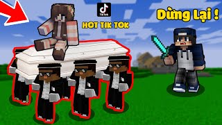 ANH DA ĐEN KHIÊNG HÒM BẮT GIAM ỐC TRONG MINECRAFT | BQTHANH GIẢI CỨU ỐC KHỎI HOT TIK TOK