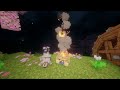 Thunderstorm Campfire Night – 2 Hours Relaxing Minecraft Rain Ambience