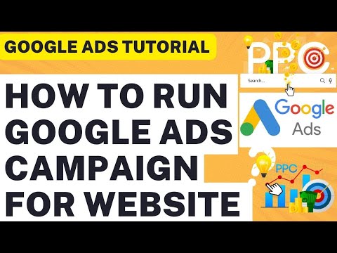 How To Run Google Ads Campaign For Website Traffic : Google Ads For Beginners 2024