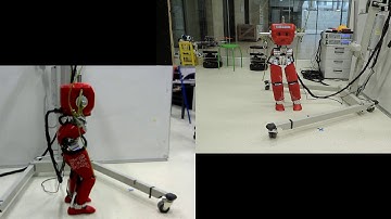 HeiCub walking with NMPC based pattern generator