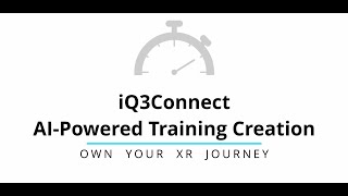 iQ3Connect  - AI-Assisted Training Creation