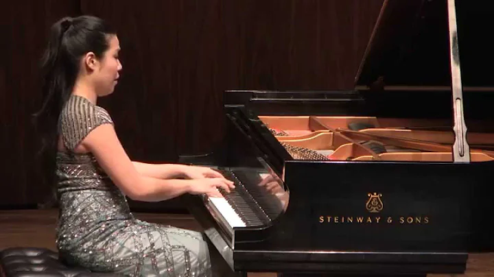 Pianist Joyce Yang performs the third movement of ...