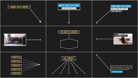 After Effects Template: Call Out Pack