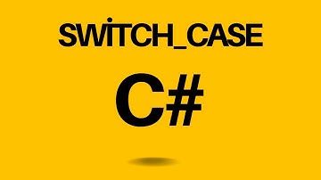 C# Form Dersleri/Switch-Case
